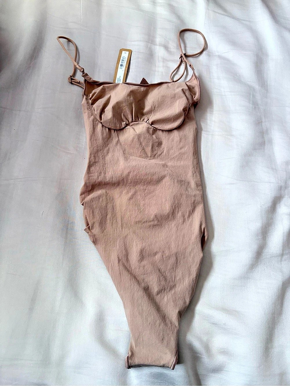 SKIMS Sienna Sheer Seamless Thong Bodysuit Size S NWT